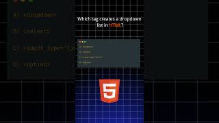 Can you create a dropdown in HTML? #HTMLChallenge #BeginnerWebDev #LearnCoding  #devforall #coding