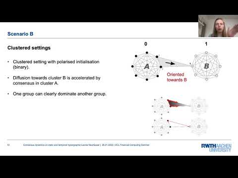 Leonie Neuhäuser - Opinion formation and consensus dynamics on (temporal) hypergraphs