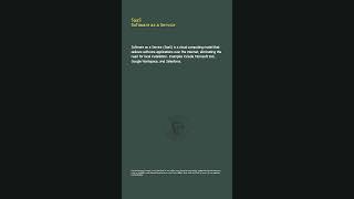 SaaS   Software as a Service - Network+