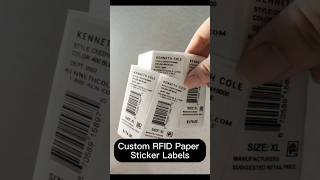 Custom RFID Sticker Retail Label Price Tag #rfid #rfidtag #pricetag #sticker