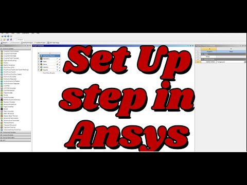 Part 3 : Setup Step in Ansys(Most importat part)