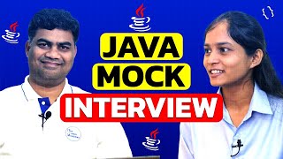 Freshers Watch This Before Your Java Interview! | Real Mock Interview!