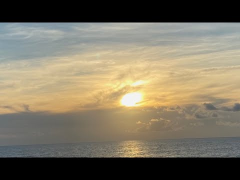 DJI Mini 3 Drone Captures Stunning Sunset View