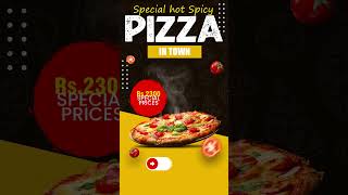 After Effects Pizza Motion Graphic Animation | Social Media Food Ad