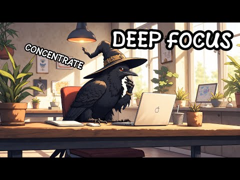 📢 Study & Work with AI Focus Music | Stay Productive | Deep Focus Music