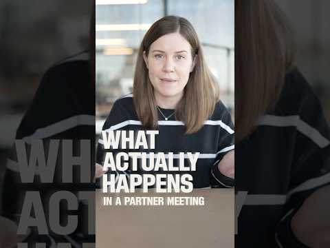 What Actually Happens in a Partner Meeting? #venturecapital #startup