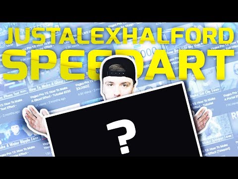 Speedart for JustAlexHalford Tutorial
