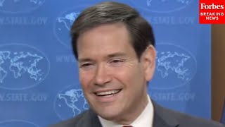 'I Thought You Were Introducing Yourself...': Marco Rubio Brings Down the House With Putin Joke