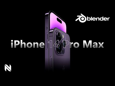 iPhone 14 Pro Max | 3D Product Animation | In Blender 3.2