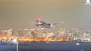 20 MINUTES IN AMAZING NIGHT PLANE SPOTTING at Haneda Airport [HND/RJTT]