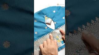 beutiful sleeves design tutorial for beginners @Sewingtales #sleeves #shorts #viral #blouse #sewing