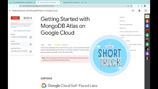 Getting Started with MongoDB Atlas on Google Cloud || #qwiklabs || #GSP1093 ||  [With Explanation🗣️]