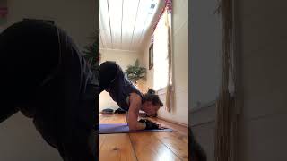 #scorpionposepractice #inversionpractice #practicemakesbetter #yogiflightschool #youcandothistoo!