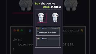 Box-Shadow vs Drop-Shadow in CSS ! #cssproperties