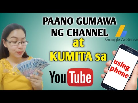HOW TO CREATE YOUTUBE CHANNEL AT PAANO KUMITA NG MONTHLY DITO GAMIT ANG CELLPHONE