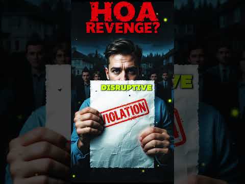 He Filed One Complaint — What the HOA Did Next Will Shock You!  #karen #hoadrama #shorts #revenge