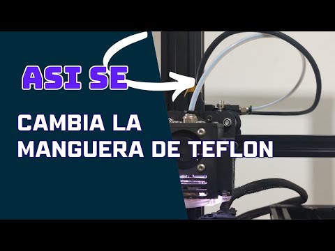 "Guía práctica: reemplazo de manguera de teflón en impresora 3D BIQU B1"