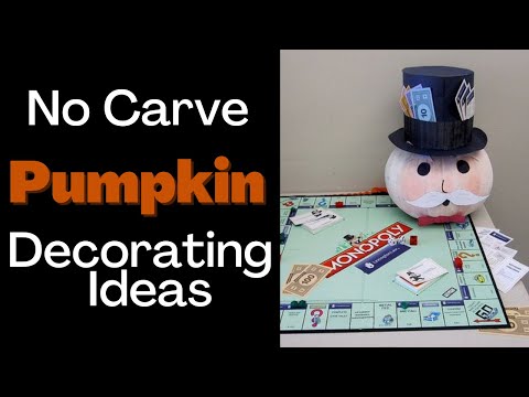 75 Awesome No Carve Pumpkin Decorating Ideas