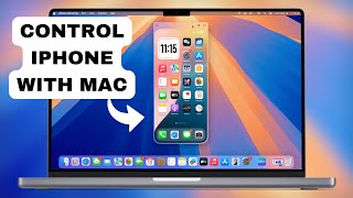 How to Control iPhone from Mac - iPhone Mirroring Tutorial