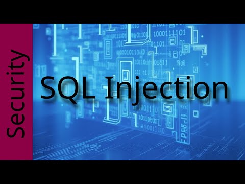 Security part 9   SQL Injection