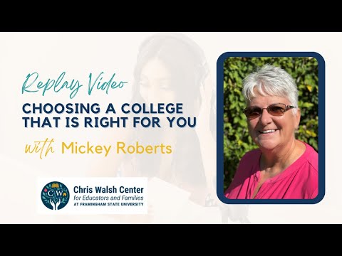 Choosing a College that is Right for you