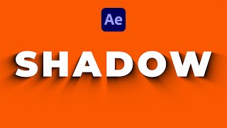 After Effects Tutorial: Soft Long Shadow Text Effect (Easy)