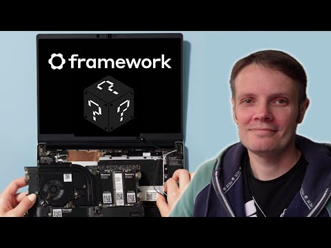 Building a Framework Laptop from Mystery Box Junk