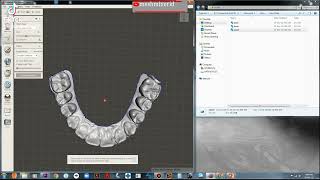 Dental Model base in 5 minutes @meshmixerid