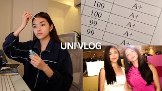 UNI VLOG 💤 staying up until 3 am, getting my grades, grocery day & meeting kathryn bernardo