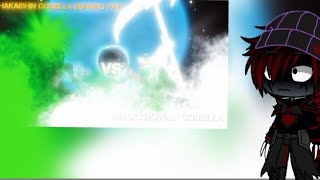 Kaijus reagindo Hakaishin Godzilla Burning Fire VS Magic Domain Godzilla |@UFOTOILET293 