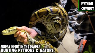 Friday Night In The Florida Everglades Hunting Pythons And Alligators