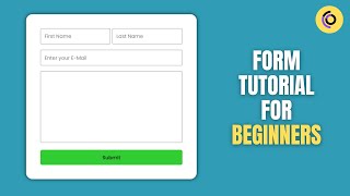 How to Make a Form using HTML and CSS for Beginners | Full Tutorial | CodeWikis