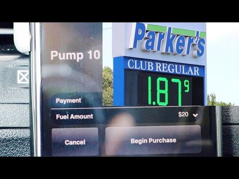 Turn On Gas Pump From Car Using App Parkers Membership