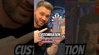 Who actually uses the standard flights and stems that come with darts? #darts #dartfuldodger