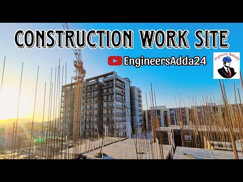 Construction Site Visit 🏢🏫 #mivanshuttering #buildingconstruction #vlog