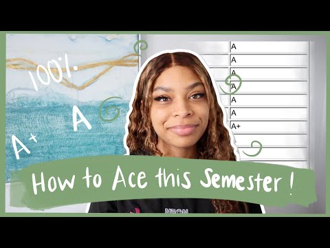 5 TIPS to be SUCCESSFUL this semester (GET GOOD GRADES EASILY)