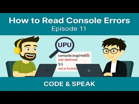11. How to Read Console Errors in JavaScript ?