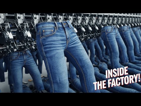 Behind a Denim Jeans Factory: Hidden Processes You Never Knew | Ultra Phase