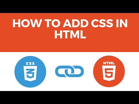 How to import CSS file  in HTML I where to put css into html page