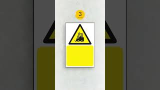 can you guess these safety signs #safetysigns #shorts #workplacesafety #safetyfirst #workersafety