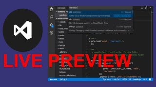 Live Preview in Vs Code | 100% working