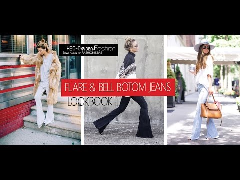 How to Style | Flare & Bell Bottom Jeans | Lookbook