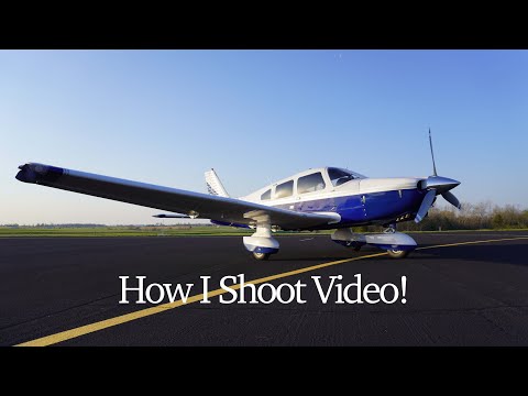 How I film in the Airplane! - Sony A6400 and GoPro Hero 7 Black