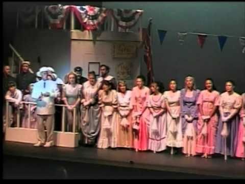 "Now give three cheers" from Gilbert & Sullivan's HMS Pinafore