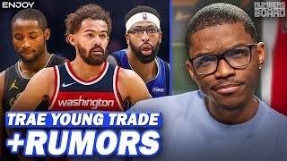 Trae Young FINALLY Gets Traded + Recent Rumors in the NBA | Numbers On The Board