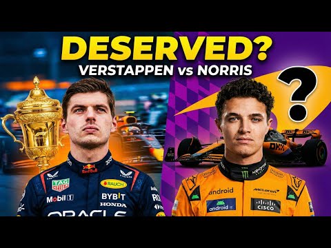 Was VERSTAPPEN's F1 Title DESERVED Over Norris?