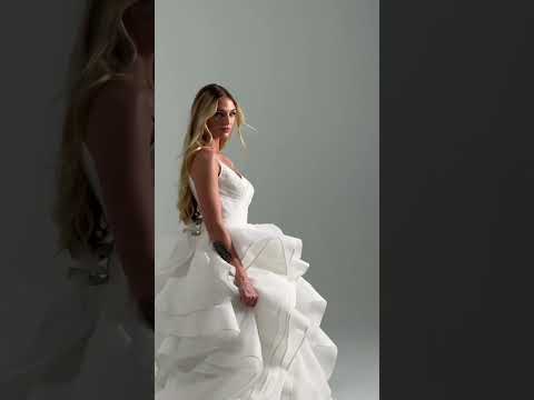 From drawing lines to Twice Upon A Time. 🪄🧚🏼 #HayleyPaige #bridetobe #weddingdress #wedding