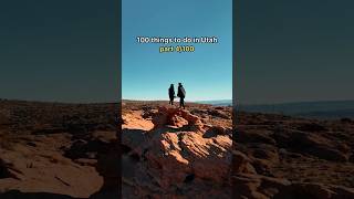 Subscribe for more travel recommendations! #travel #travelcouple #utah #redrocks #hike #utahtravel