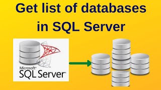 3. SQL Server DBA: How to get list of databases in SQL Server