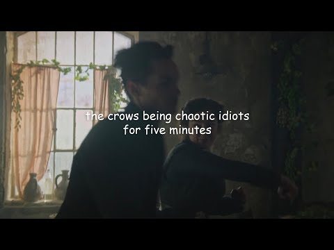 the crows being chaotic idiots for five minutes
